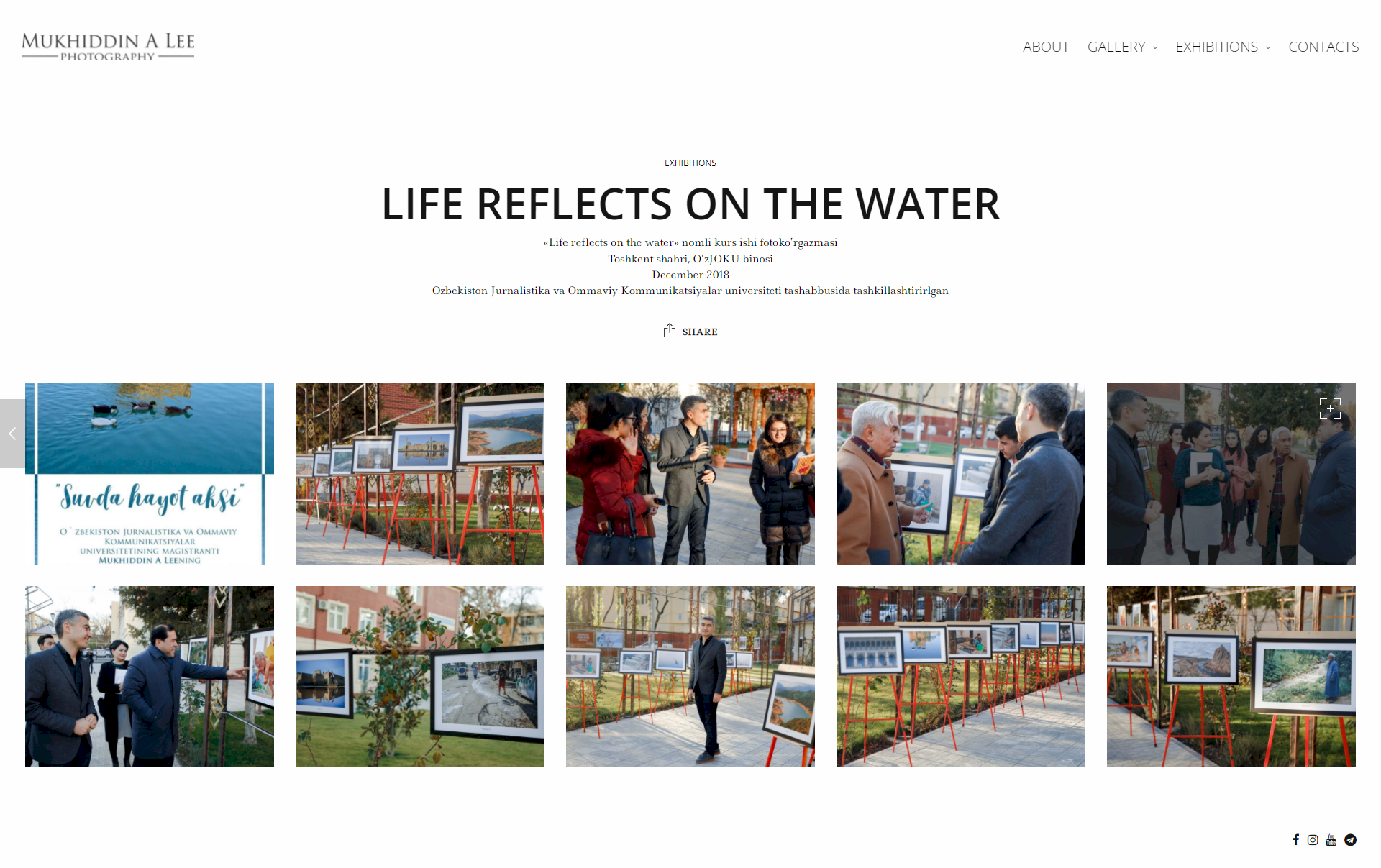 Muxiddin Ali, fotograf, blogger